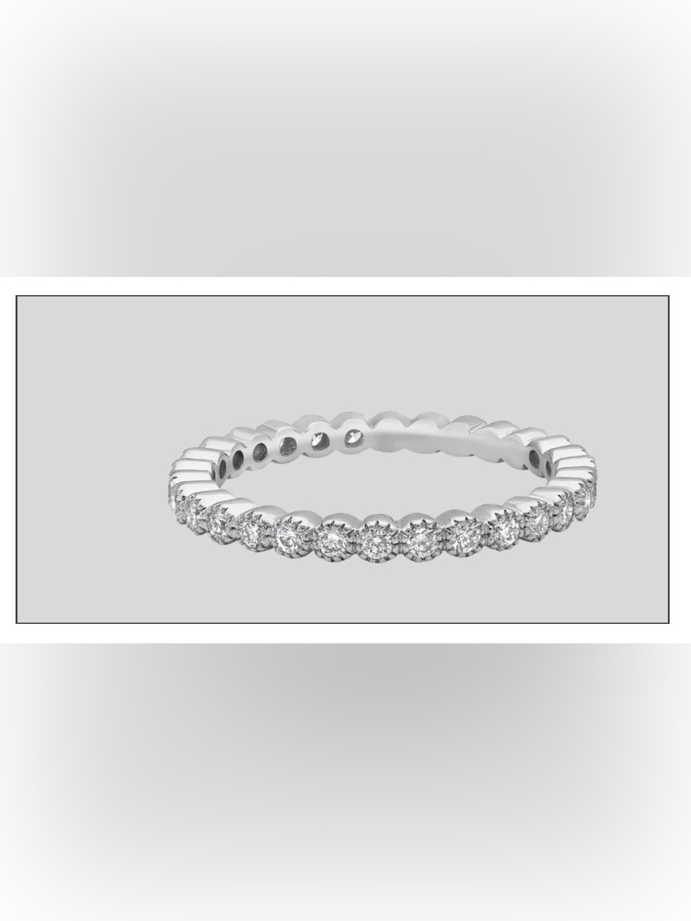 Noemie Bezel Diamond Ring - 18K - 7.5